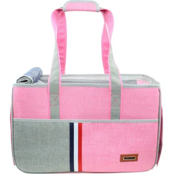 Taška pro psa a kočku Elma cestovní taška pro psa | do 4 Kg Barva: Růžová, Dle váhy psa: do 3 kg