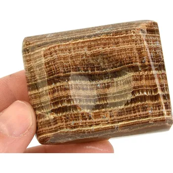 Stojánek na vajíčko Aragonit stojánek na koule/vejce hranatý 71g