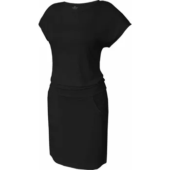 Dámské šaty Dámské šaty, krátký rukáv NEVESA 802 černá L