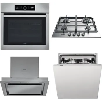 Set domácích spotřebičů WHIRLPOOL ABSOLUTE AKZ9 6230 IX + WHIRLPOOL TKRL 661 IX EU + WHIRLPOOL AKR 860 IX + WHIRLPOOL WIC 3C33 PFE