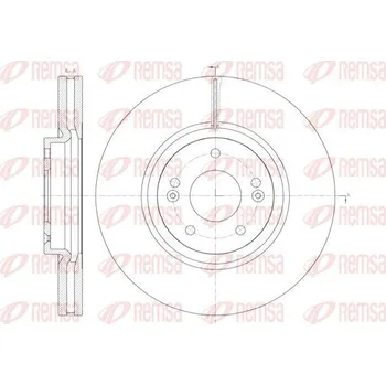 Brzdový kotouč Brzdový kotouč REMSA 61462.10