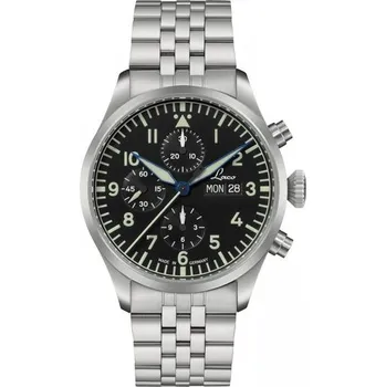 Hodinky Laco Kiel.2.MB Schwarz + 5 let záruka a dárek ZDARMA