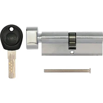 Sada nářadí Vložka zámku s knoflíkem 62 x 31 x 31 mm mosaz/chrom 8 klíčů