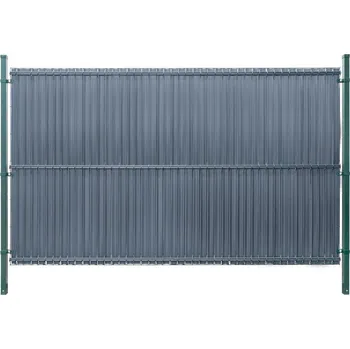 Příslušenství pro plot Benco Plastová výplň plotu 173 x 250 cm , barva tmavě šedá RD03
