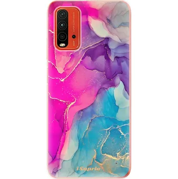 Pouzdro na mobilní telefon Odolné silikonové pouzdro iSaprio - Purple Ink - Xiaomi Redmi 9T