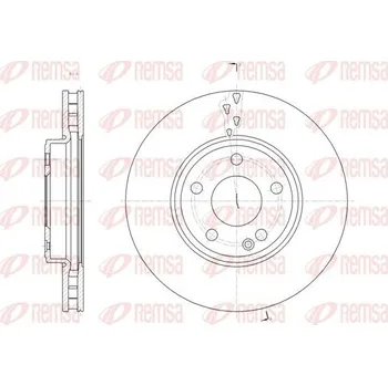 Brzdový kotouč Brzdový kotouč REMSA 61522.10