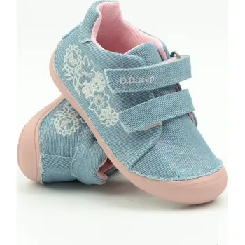 Chlapecké tenisky D.D.step Dívčí barefoot D.D. step C063-318 modrá Velikost: 26