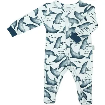 Dětský overall Kojenecký bavlněný overal Nicol Dolphin 74 (6-9m)
