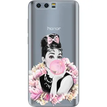 Pouzdro na mobilní telefon Odolné silikonové pouzdro iSaprio - Pink Bubble - Huawei Honor 9