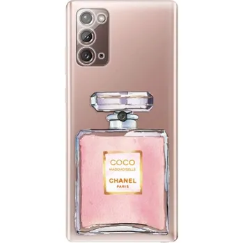 Pouzdro na mobilní telefon Odolné silikonové pouzdro iSaprio - Chanel Rose - Samsung Galaxy Note 20