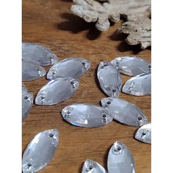 Korálek Broušené kamínky naveta větší našívací