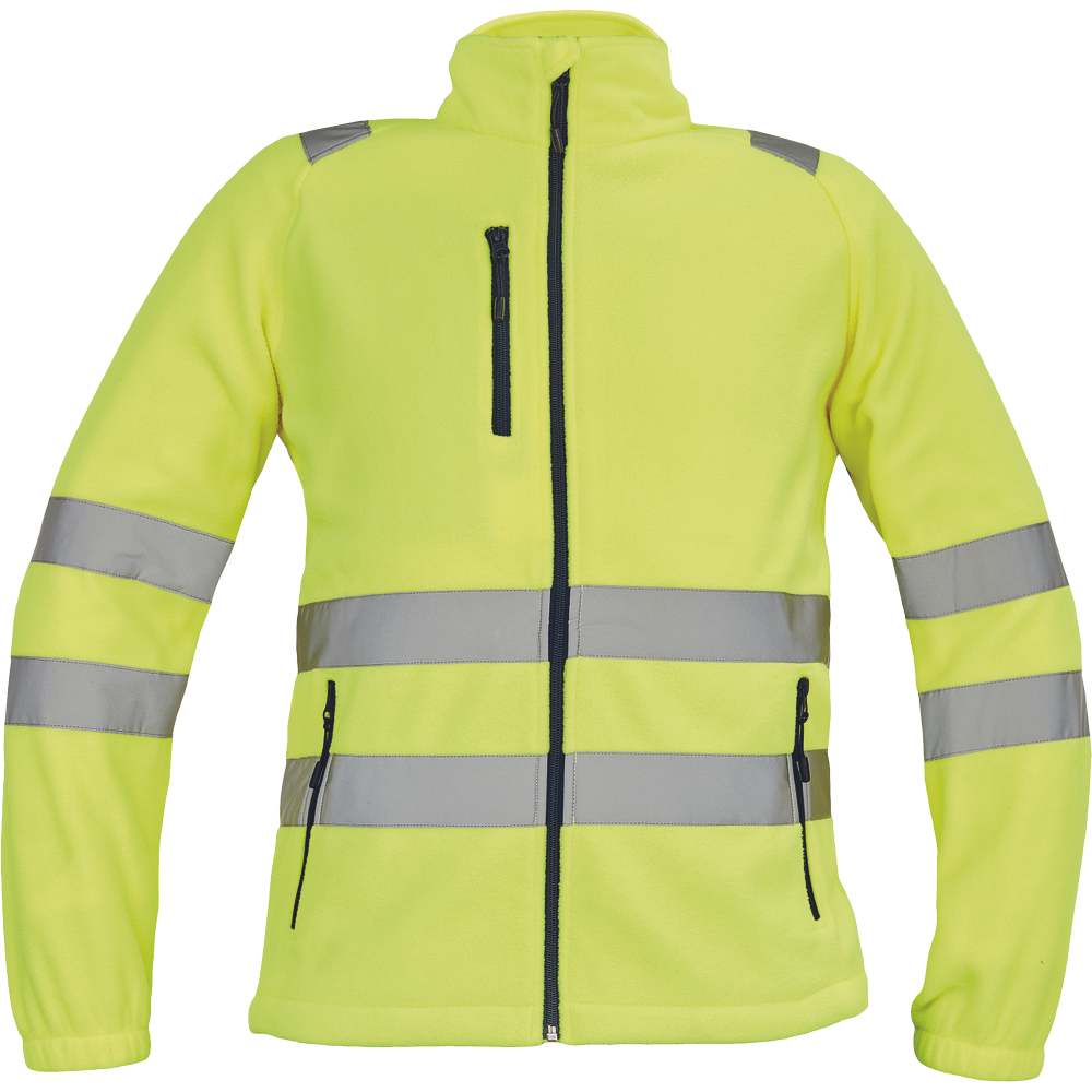 Cerva ALMERIA HV FLEECE mikina žlutá vel.M