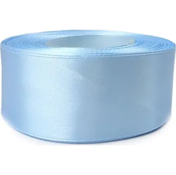 Stuha Saténová stuha baby modrá 50mm (Saténová stuha baby modrá 50mm)