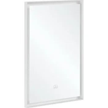Zrcadlo Villeroy & Boch Subway 3.0 zrcadlo s LED osvětlením 60x75x4,75 cm, hliníkový rám (A4636000)