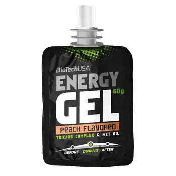 BioTech USA BioTech Energy Gel 60 g Příchuť: broskev