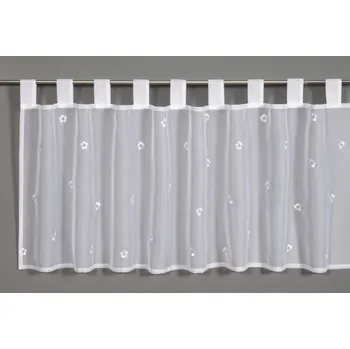 Záclona Bílá záclona 48x140 cm Voile - Gardinia ID_1517972