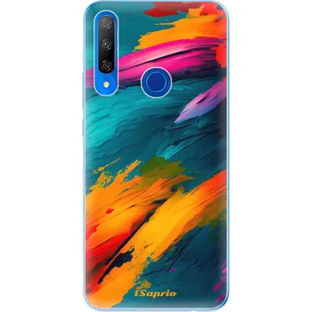 Odolné silikonové pouzdro iSaprio - Blue Paint - Huawei Honor 9X