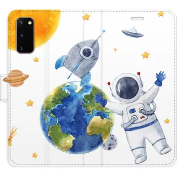 Pouzdro na mobilní telefon Flipové pouzdro iSaprio - Space 06 - Samsung Galaxy S20