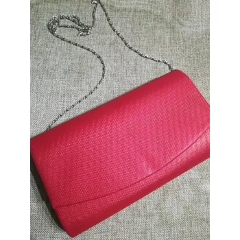 Kabelka Kabelka - psaníčko s lurexem červené