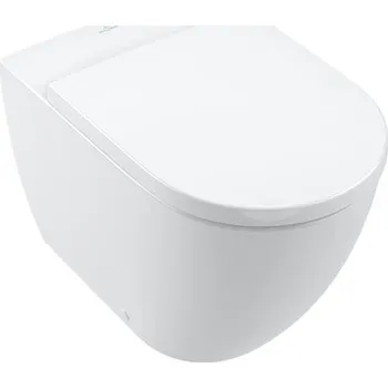 Klozet Villeroy & Boch Subway 3.0 stojící klozet 37x60 cm, bez vnitřního okraje, TwistFlush, AntiBac, CeramicPlus, bílá Alpin (4671T0T2)