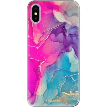 Pouzdro na mobilní telefon Odolné silikonové pouzdro iSaprio - Purple Ink - iPhone X