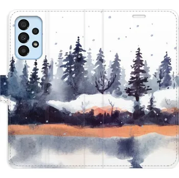 Pouzdro na mobilní telefon Flipové pouzdro iSaprio - Winter 02 - Samsung Galaxy A33 5G