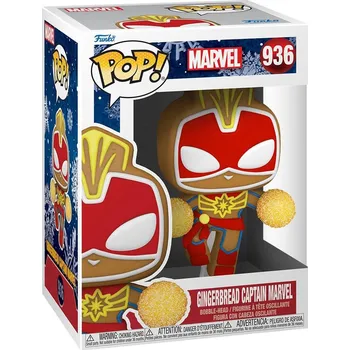 Figurka Funko POP Marvel Holiday: Gingerbread Captain Marvel
