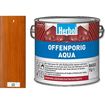 Lak na dřevo Herbol OFFENPORIG AQUA - PINIE Velikost balení: 2,5L + dárek k objednávce nad 1000Kč