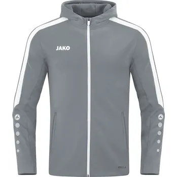 JAKO Bunda s kapucí Power vel. 152, šedá