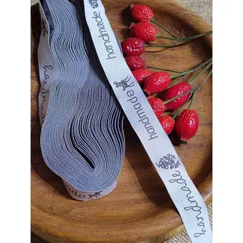 Vzorovka handmade šíře 16 mm bílá