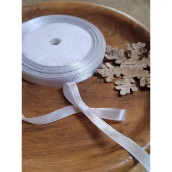 Stuha Atlasová stuha šíře 6 mm barva šedá světlá