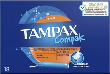 Hygienické tampóny Tampax Compak Super Plus 18 ks