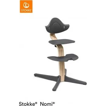 Jídelní židlička Stokke Nomi Židlička Natural Anthracite