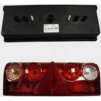 Zadní světlomet Svítilna zadní EUROPOINT II pravá /SCHMITZ/ ASPOCK A25-6430-501, , ,