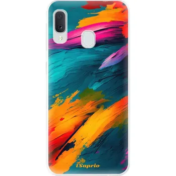 Telefonní příslušenství Odolné silikonové pouzdro iSaprio - Blue Paint - Samsung Galaxy A20e