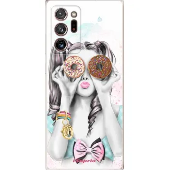 Pouzdro na mobilní telefon Odolné silikonové pouzdro iSaprio - Donuts 10 - Samsung Galaxy Note 20 Ultra