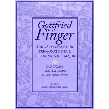 Hudební výchova Triová sonáta F dur - Gottfried Finger