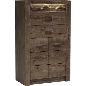 Komoda INDIANAPOLIS t | komoda I-6 | jasan tmavý