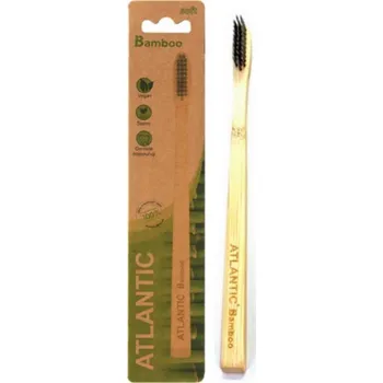 Zubní kartáček Atlantic Bamboo měkký zubní kartáček z bambusu 1 kus