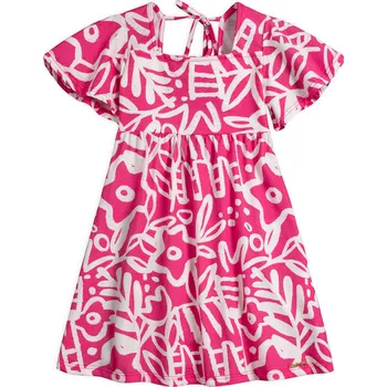 Dívčí šaty Dívčí šaty QUIMBY DESIGN růžové Velikost: 128