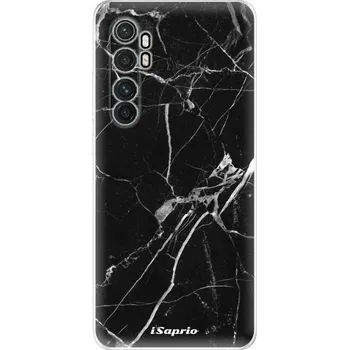 Pouzdro na mobilní telefon Odolné silikonové pouzdro iSaprio - Black Marble 18 - Xiaomi Mi Note 10 Lite