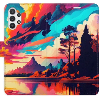 Pouzdro na mobilní telefon Flipové pouzdro iSaprio - Colorful Mountains 02 - Samsung Galaxy A32 5G