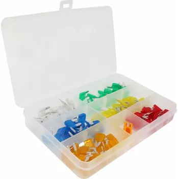 Autopojistky Sada pojistek mini 120ks. 5-30A