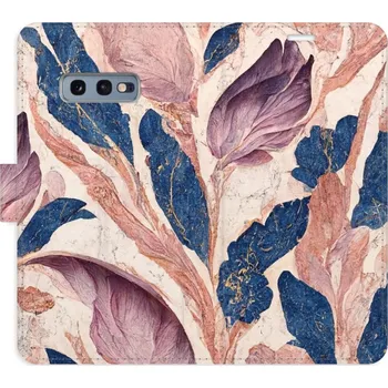 Pouzdro na mobilní telefon Flipové pouzdro iSaprio - Old Leaves 02 - Samsung Galaxy S10e