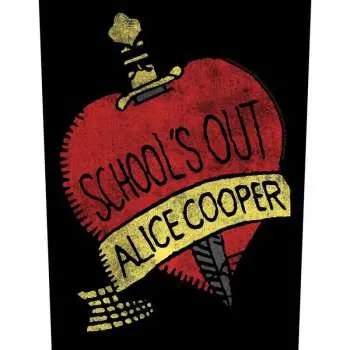 Nášivka Merch Alice Cooper: Zádová Nášivka School's Out