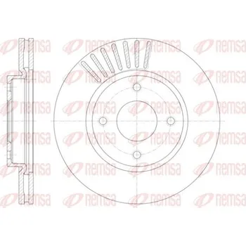 Brzdový kotouč Brzdový kotouč REMSA 61410.10