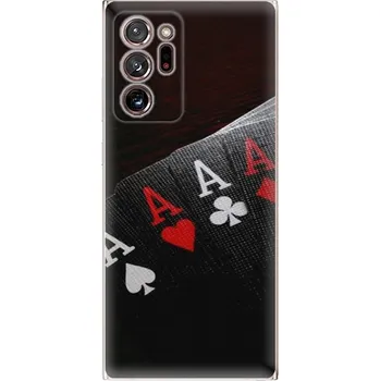 Pouzdro na mobilní telefon Odolné silikonové pouzdro iSaprio - Poker - Samsung Galaxy Note 20 Ultra