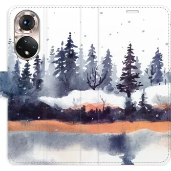 Pouzdro na mobilní telefon Flipové pouzdro iSaprio - Winter 02 - Honor 50 / Nova 9