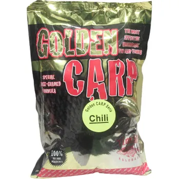 Návnadová surovina Golden carp Chilli 1kg (Krmítková směs)