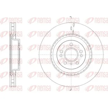 Brzdový kotouč Brzdový kotouč REMSA 61634.10